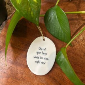 Ornament - One of your hugs would be so nice right now