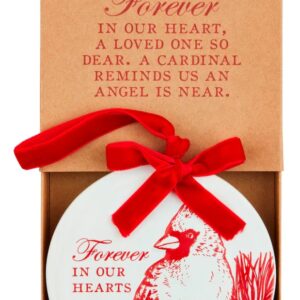 Cardinal Disk Ornament