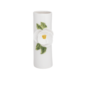 White Flower Bud Vase