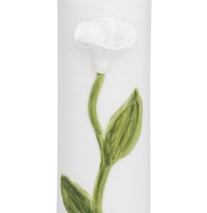 White Stem Flower Bud Vase
