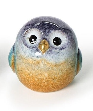 Twos Company Purple Owl Decor