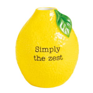 Mudpie Simply The Zest Bud Vase