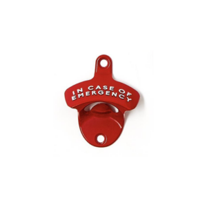 Twos Company Old School Bottle Opener In Case Of Emergency